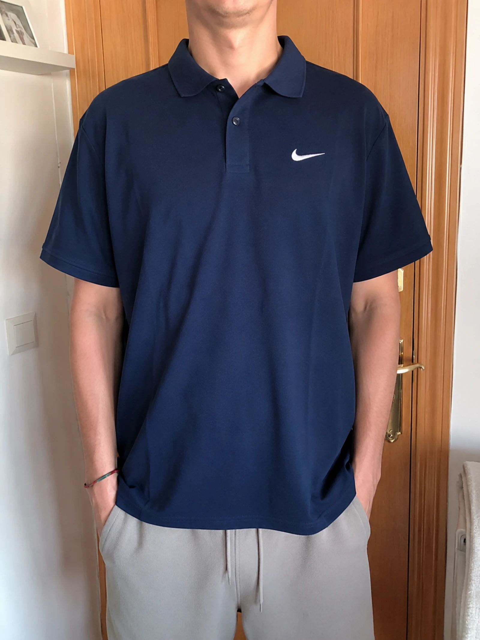 Polo Nike azul marinho homem tamanho GG – photo 3